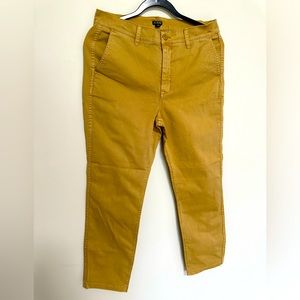 J. Crew chinos.